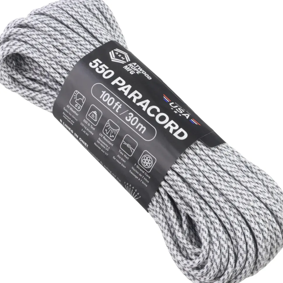 Atwood Rope 550 Paracord-naru, 30 m