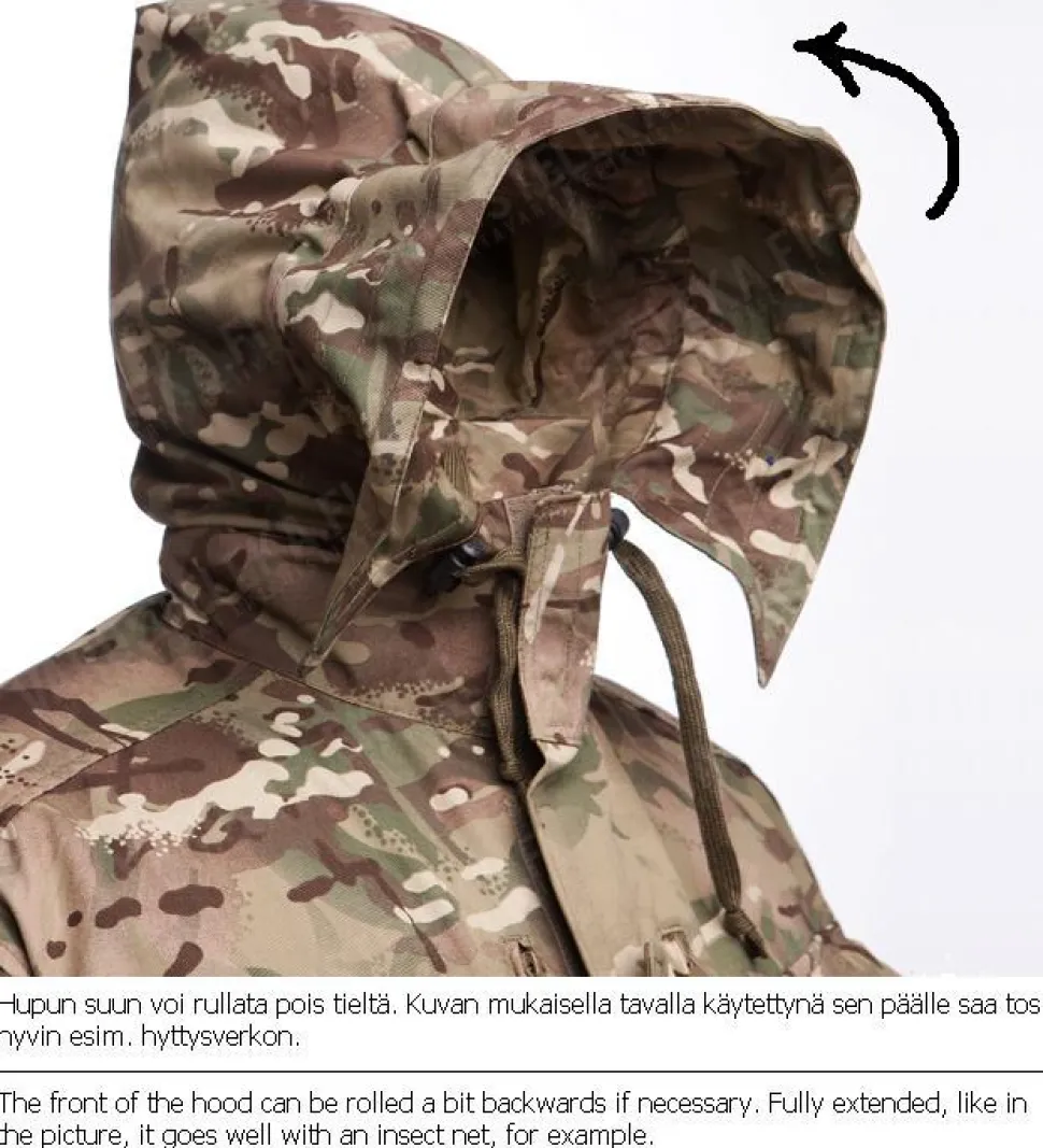 Brittiläinen PCS Windproof Smock, MTP