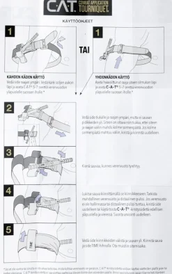 CAT Combat Application Tourniquet Gen 7 kiristysside