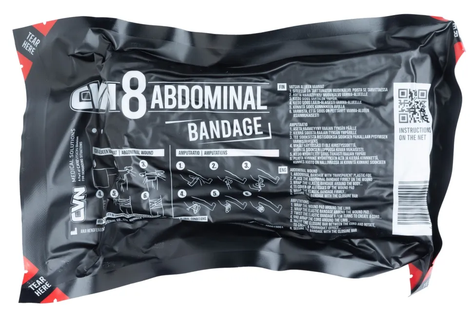 CVN8 Abdominal Responder Bandage vatsaside