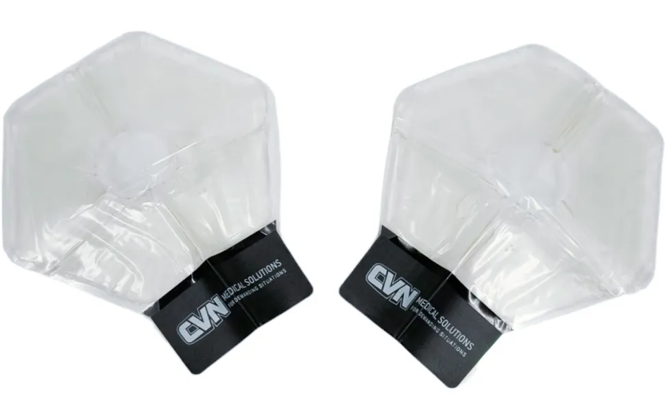 CVN Hexagon Chest Seal venttiilillinen ilmarintasidos, 2-Pack