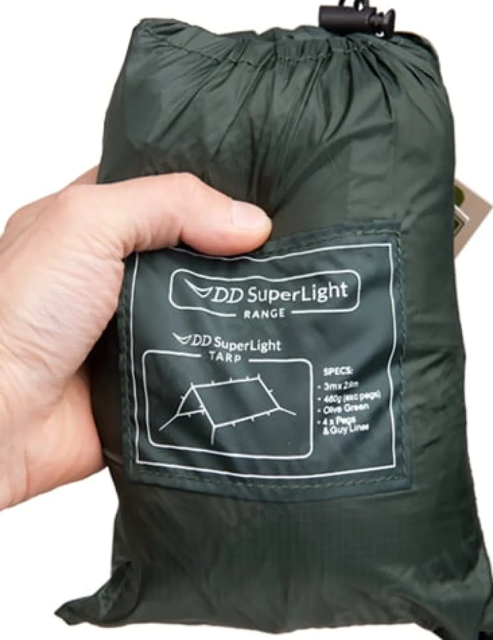 DD Hammocks SuperLight Tarp laavukangas