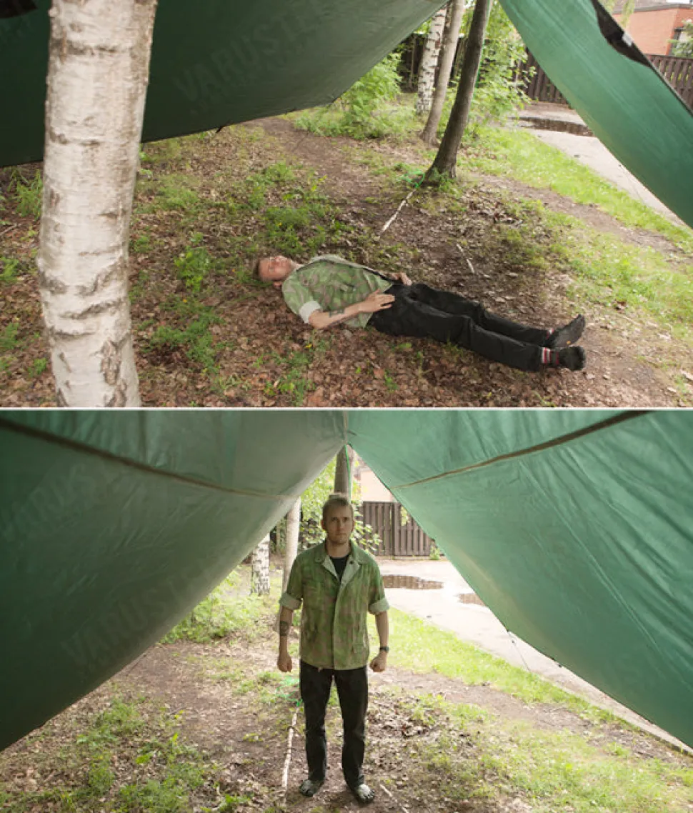 DD Hammocks 4x4 Tarp laavukangas