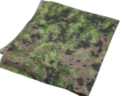Foxa PES Net 260 verkkokangas, M05 metsäkuvio, metritavara