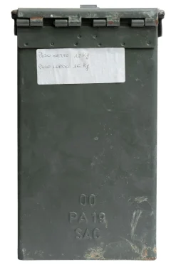 Italialainen korkeampi ammuslaatikko, 5.56 mm, ylijäämä