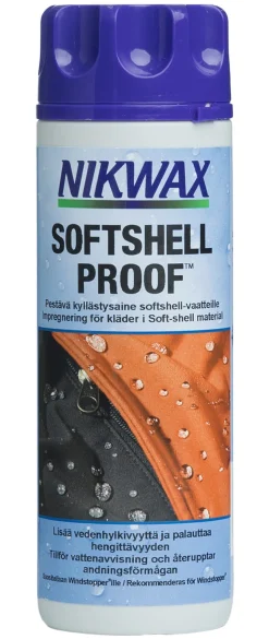 Nikwax SoftShell Proof kyllästeaine 300 ml