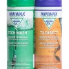 Nikwax Tech Wash / TX.Direct pesu- ja kyllästeainesetti
