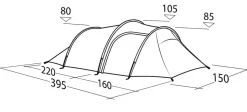 Robens Voyager 2 Exp tunneliteltta