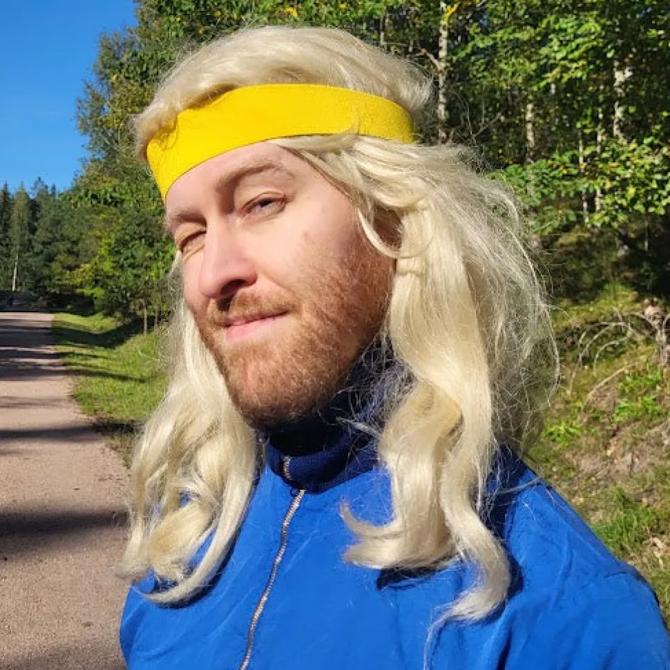 Ruotsalainen urheilutakki, Sininen, ylijäämä