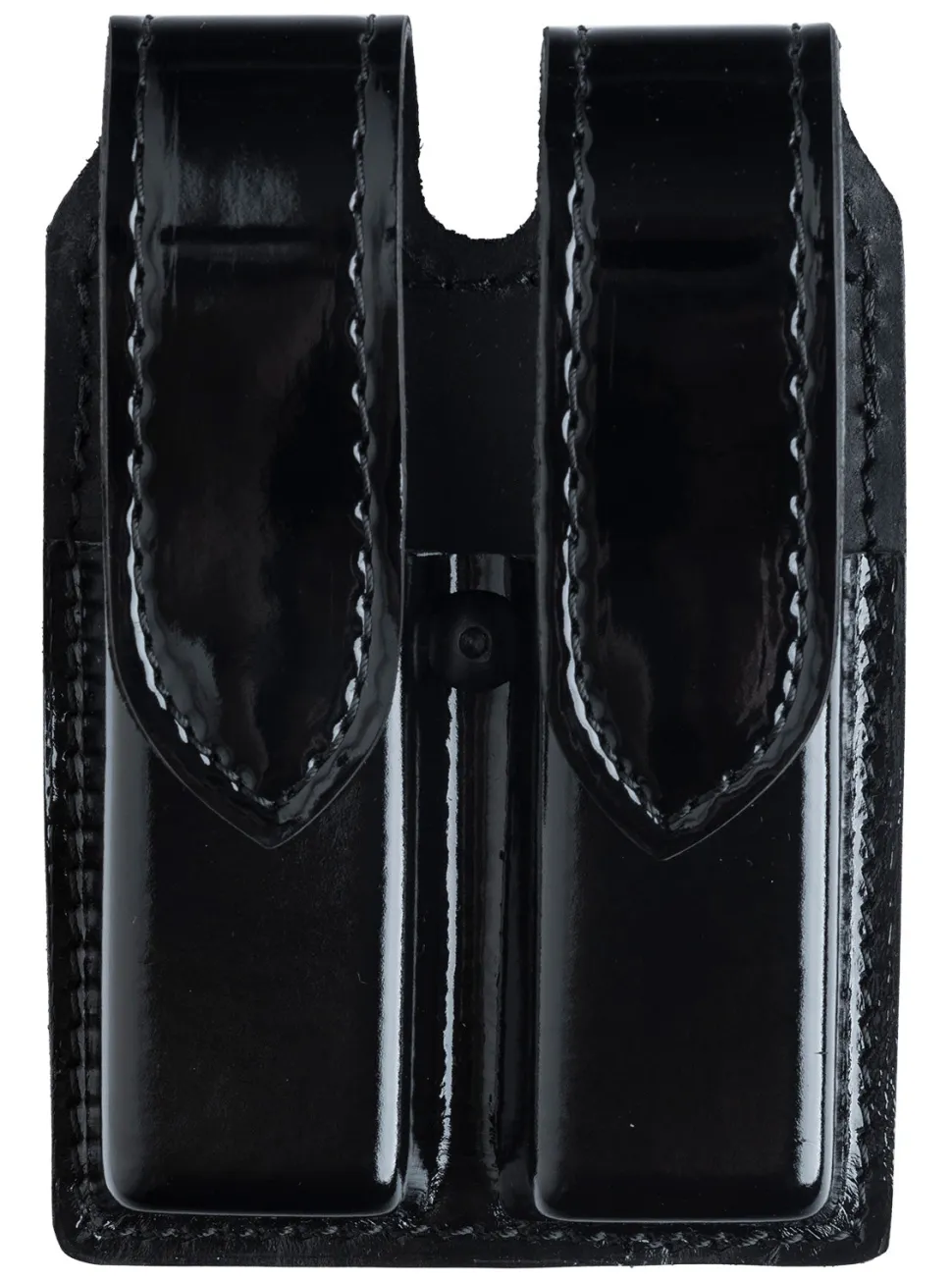 Safariland 77 pistoolin tuplalipastasku, koko 3, High Gloss Black, uudenveroinen