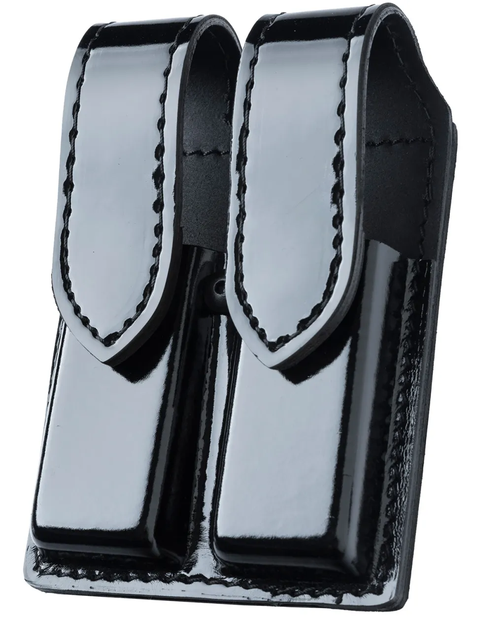 Safariland 77 pistoolin tuplalipastasku, koko 3, High Gloss Black, uudenveroinen