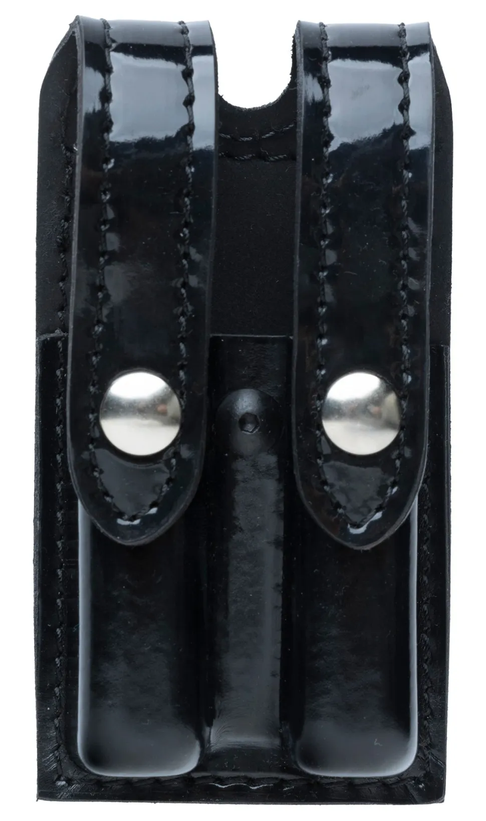 Safariland 78 Slimline pistoolin tuplalipastasku, koko 6, High Gloss Black, uudenveroinen