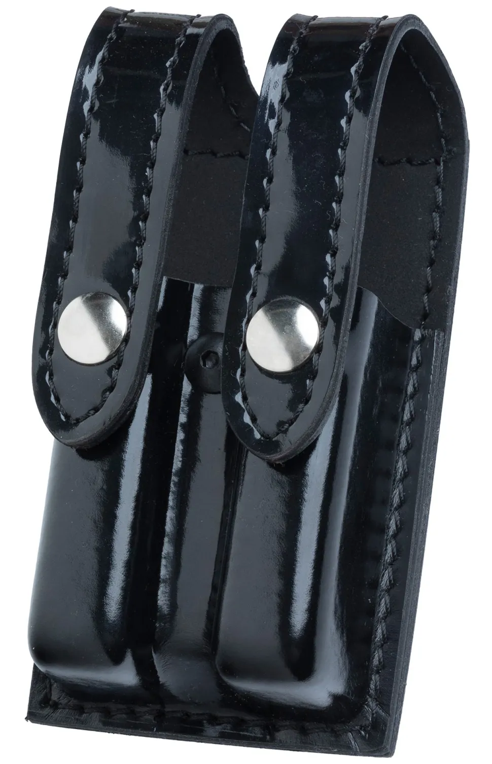 Safariland 78 Slimline pistoolin tuplalipastasku, koko 6, High Gloss Black, uudenveroinen