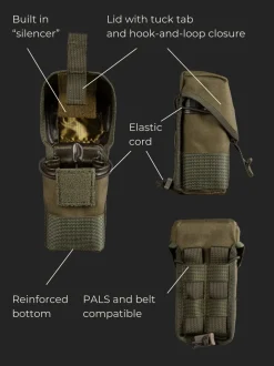 Savotta 2-Mag Pouch lipastasku, AR10