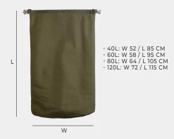 Savotta Rolltop 500D pakkauspussi
