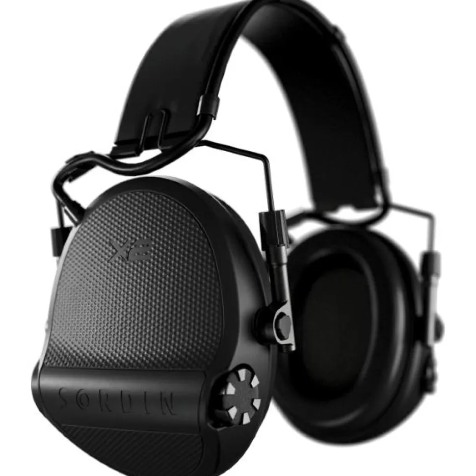 Sordin Supreme X2 Headband Leather Memory Foam aktiivikuulosuojaimet