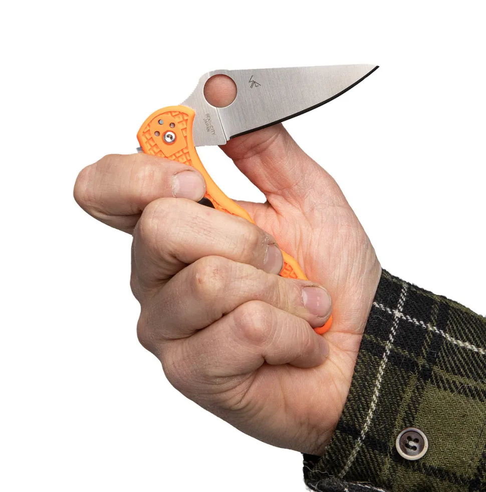 Spyderco Delica 4 FRN Full Flat Ground taittoveitsi