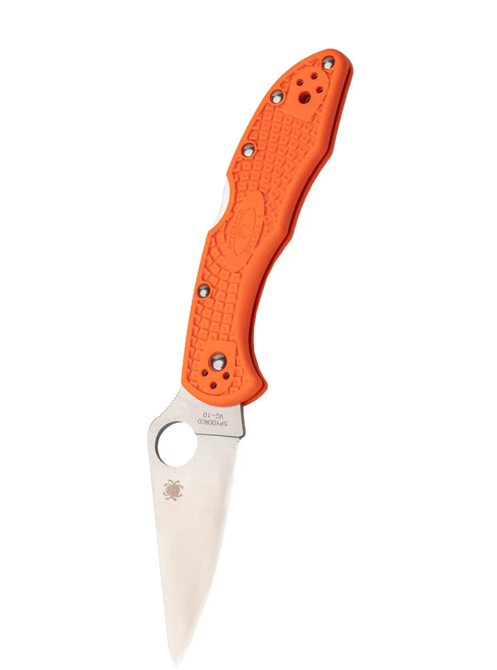 Spyderco Delica 4 FRN Full Flat Ground taittoveitsi