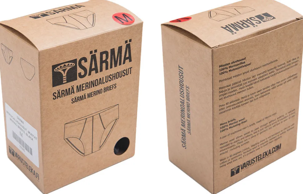 Särmä merinoalushousut