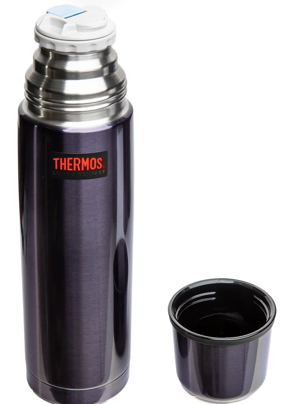 Thermos Midnight 1 l termospullo, sininen