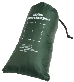 Varusteleka Erakko laavukangas, 2.5 x 2.5 m