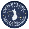 Varusteleka Finnish Space Force moraalimerkki, 90 mm