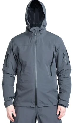 Varusteleka Hardshell-kuoritakki, Harmaa