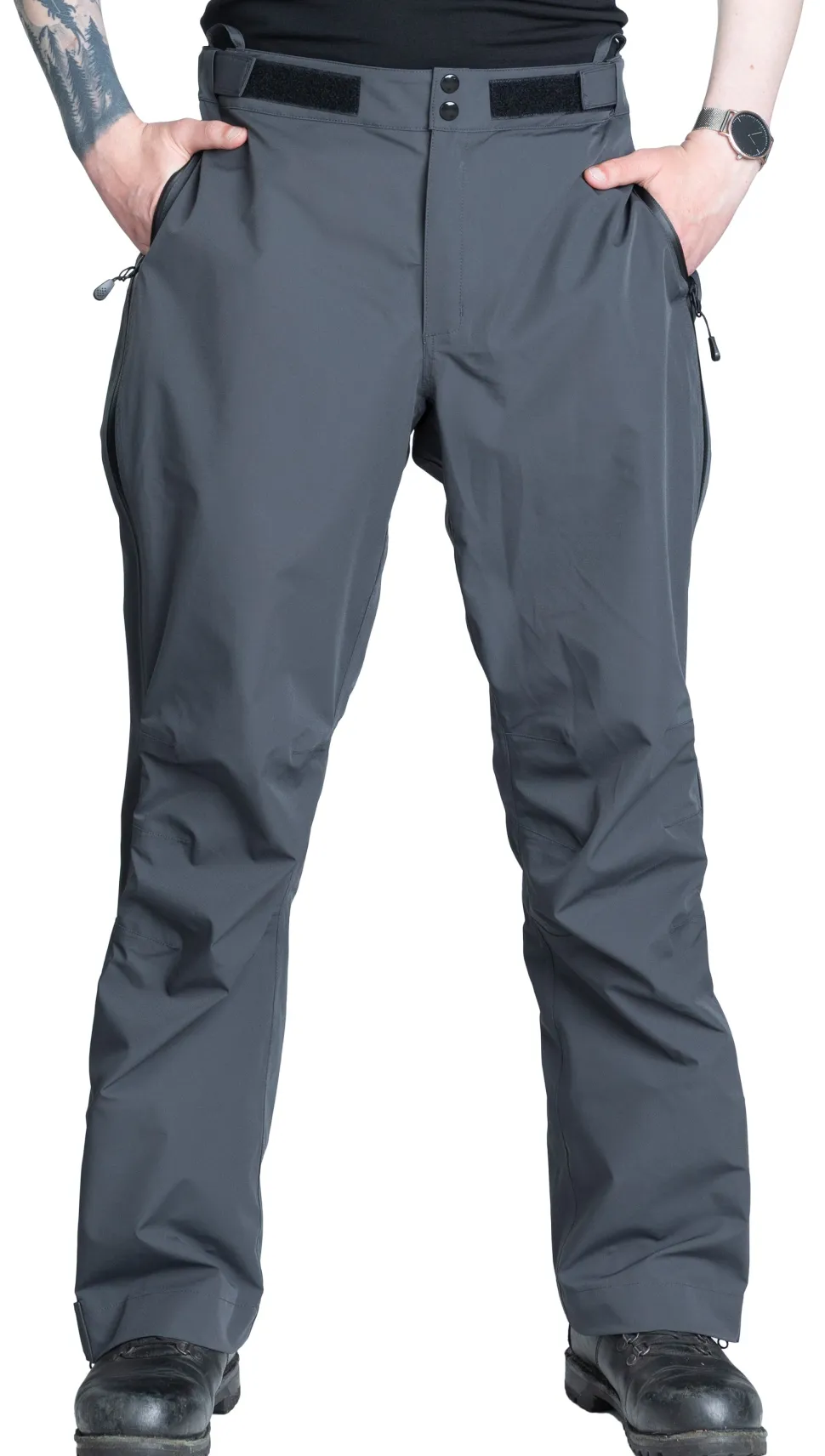 Varusteleka Hardshell-kuorihousut, Harmaa