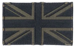 Varusteleka Iso-Britannian hihalippu, 77 x 47 mm