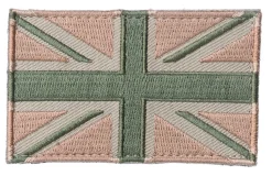 Varusteleka Iso-Britannian hihalippu, 77 x 47 mm