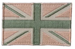 Varusteleka Iso-Britannian hihalippu, 77 x 47 mm