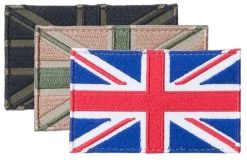 Varusteleka Iso-Britannian hihalippu, 77 x 47 mm