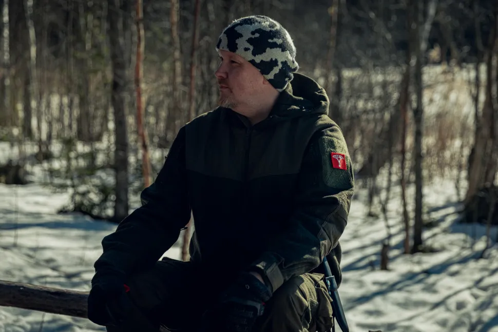 Varusteleka Jääkäripuukko 140 nahkatupella