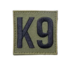 Varusteleka K9 moraalimerkki