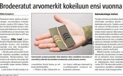 Varusteleka M05 arvomerkki