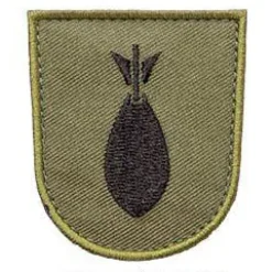 Varusteleka M05 koulutushaaramerkki, kenttävärit