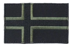 Varusteleka Norjan hihalippu, 77 x 47 mm
