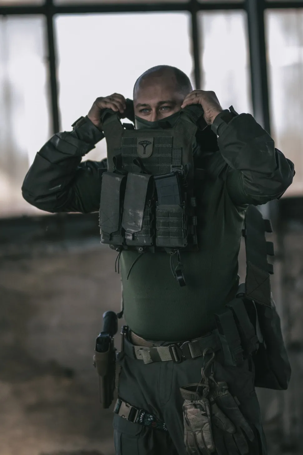 Varusteleka PC18 Plate Carrier, elastinen lipastasku-cummerbund