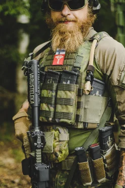 Varusteleka PC18 Plate Carrier, elastinen lipastasku-cummerbund