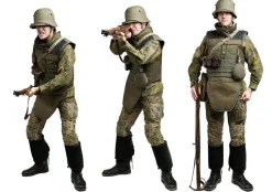 Varusteleka Suojeluskunnan hihamerkki, kenttävärit